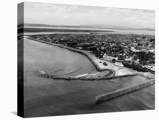 Cornado San Diego Aerial 1915-Harold Taylor-Premier Image Canvas