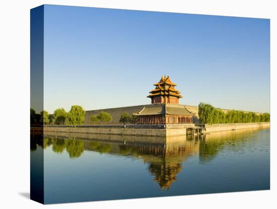 Corner Tower and Moat-Xiaoyang Liu-Premier Image Canvas