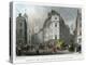 Cornhill and Lombard Street from Poultry, City of London, 1830-S Lacey-Premier Image Canvas