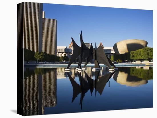 Corning Tower in Empire State Plaza, State Capitol Complex, Albany, New York State, USA-Richard Cummins-Premier Image Canvas