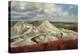 Cornish Landscape - China Clay Quarries at St. Austell-Vic Trevett-Premier Image Canvas