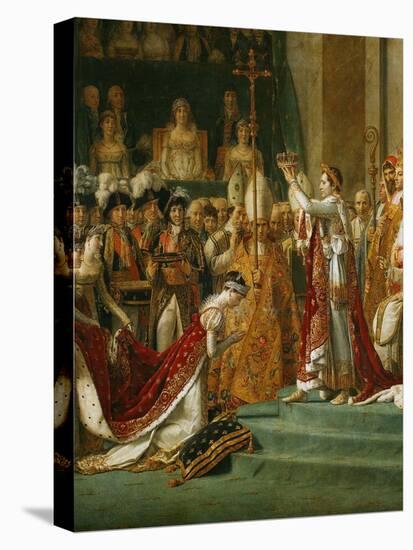 Coronation of Napoleon, Detail-Jacques-Louis David-Premier Image Canvas