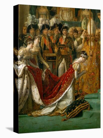 Coronation of Napoleon in Notre-Dame De Paris by Pope Pius VII, December 2, 1804-Jacques-Louis David-Premier Image Canvas