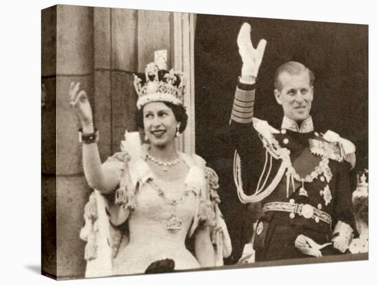 Coronation of Queen Elizabeth-null-Premier Image Canvas