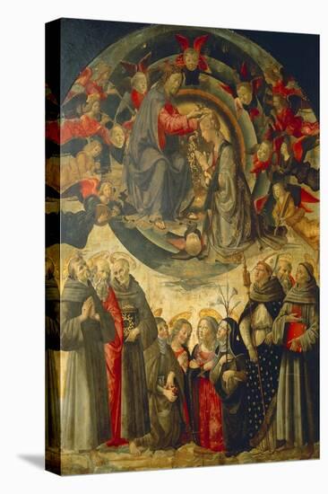 Coronation of the Virgin, 1486-Domenico Ghirlandaio-Premier Image Canvas