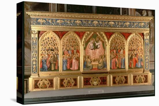 Coronation of the Virgin Polyptych-Giotto di Bondone-Premier Image Canvas