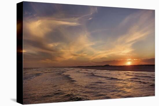 Corpus Christi Sunset-Mike Jones-Stretched Canvas