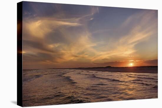 Corpus Christi Sunset-Mike Jones-Stretched Canvas