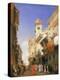 Corso Sant'Anastasia, Verona (Oil on Panel)-Richard Parkes Bonington-Premier Image Canvas