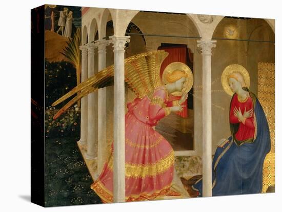 Cortona Altarpiece with the Annunciation-Fra Angelico-Premier Image Canvas