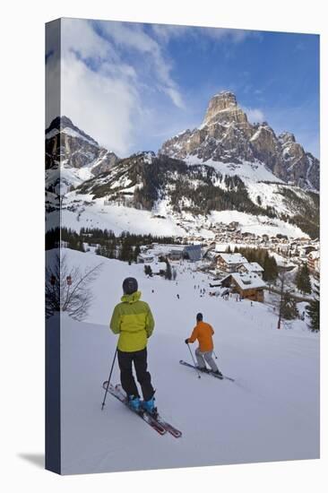 Corvara Village in the Sella Ronda Ski Area-Gavin Hellier-Premier Image Canvas