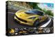 Corvette Stingray with Details-null-Stretched Canvas