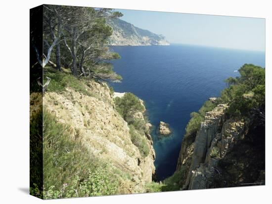 Costa Brava Near Aiguablava, Catalonia, Spain-Michael Busselle-Premier Image Canvas