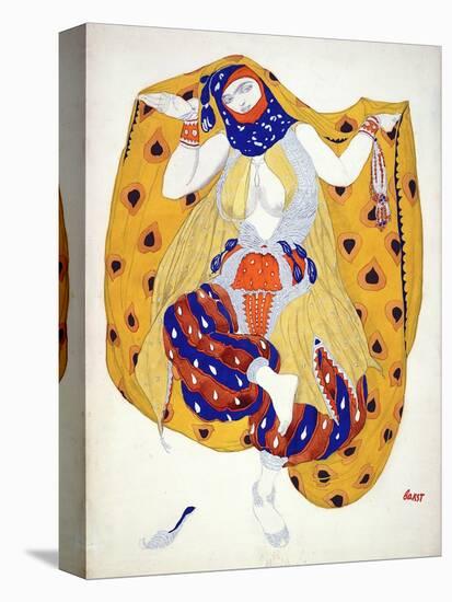 Costume Design for a Dancer in 'Scheherazade', a Ballet First Produced by Diaghilev-Leon Bakst-Premier Image Canvas