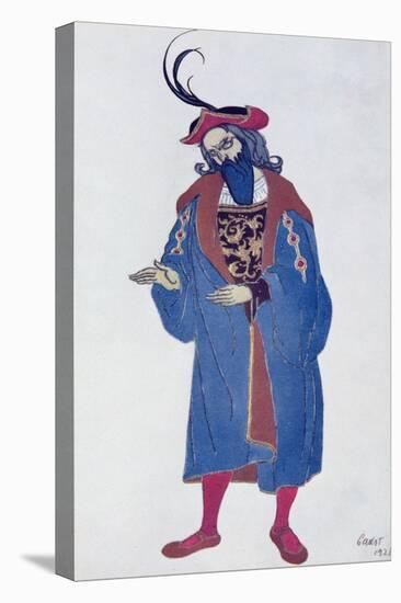 Costume Design for Blue-Beard, from Sleeping Beauty, 1921-Leon Bakst-Premier Image Canvas