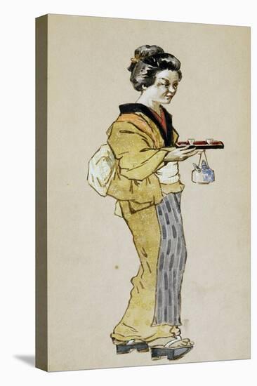 Costume Sketch for Role of Suzuki in First Act of Opera Madame Butterfly, 1904-Giacomo Puccini-Premier Image Canvas