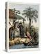 Costumes of Bahia, from 'Picturesque Voyage to Brazil', Published, 1835-Johann Moritz Rugendas-Premier Image Canvas