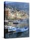 Cote D'Azur, Villefranche-Sur-Mer, View on Town and Port-Marcel Malherbe-Premier Image Canvas