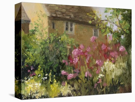 Cotswold Cottage IV-Mary Jean Weber-Stretched Canvas