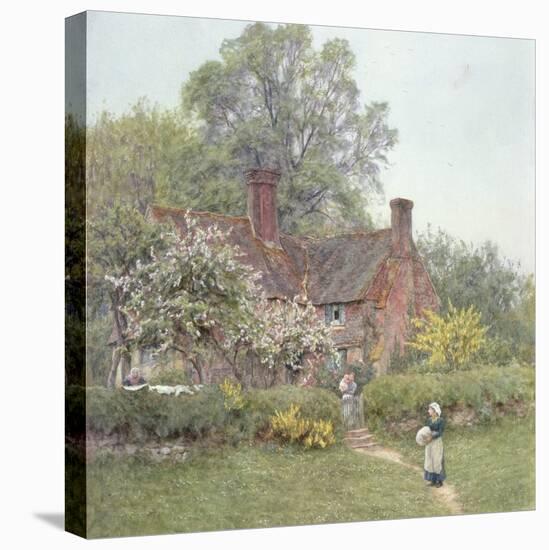 Cottage at Chiddingfold-Helen Allingham-Premier Image Canvas