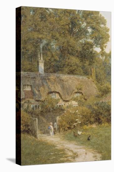 Cottage at Farringford, Isle of Wight-Helen Allingham-Premier Image Canvas