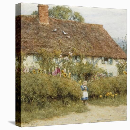 Cottage at West Horsley, Surrey-Helen Allingham-Premier Image Canvas