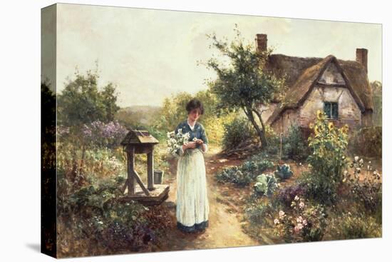 Cottage Garden-Ernest Walbourn-Premier Image Canvas