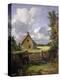 'Cottage in a Cornfield', 1833-John Constable-Premier Image Canvas