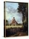 Cottage in a Wheat Field. Painting by John Constable (1776-1837), 1817. Oil on Canvas. Sun: 0.31 X-John Constable-Premier Image Canvas