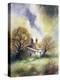 Cottage in Suffolk-John Lidzey-Premier Image Canvas