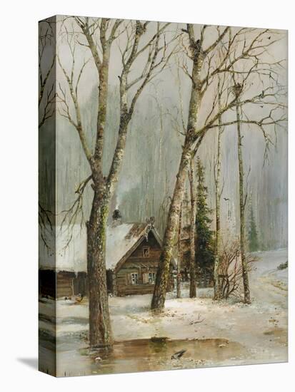 Cottage in the Woods-Alexei Kondratyevich Savrasov-Premier Image Canvas