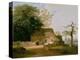 Cottage Scenery, 1845-George Caleb Bingham-Premier Image Canvas