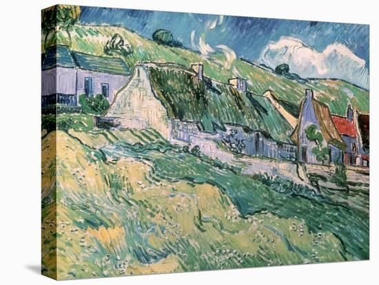 Cottages at Auvers-Sur-Oise, c.1890-Vincent van Gogh-Premier Image Canvas