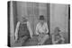 Cotton sharecroppers Frank Tengle, Bud Fields, and Floyd Burroughs in Hale County, Alabama, 1936-Walker Evans-Premier Image Canvas