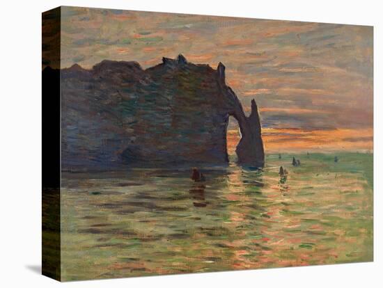 Coucher de Soleil a Etretat-Claude Monet-Premier Image Canvas
