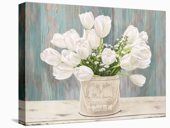 Country Bouquet-Remy Dellal-Stretched Canvas