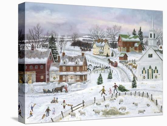 Country Christmas-Bob Fair-Premier Image Canvas