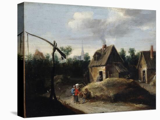 Country Landscape, 17th Century-David Teniers the Younger-Premier Image Canvas
