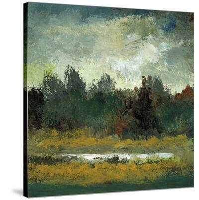 'Country Life Meander' Stretched Canvas Print Bill Philip