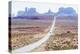Country road, Monument Valley, Arizona, North America-Marco Simoni-Premier Image Canvas