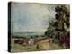 Country Road with Trees and Figures-John Constable-Premier Image Canvas