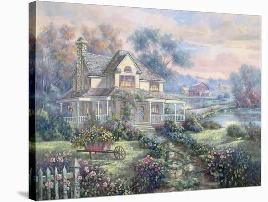 Country Welcome-Carl Valente-Stretched Canvas