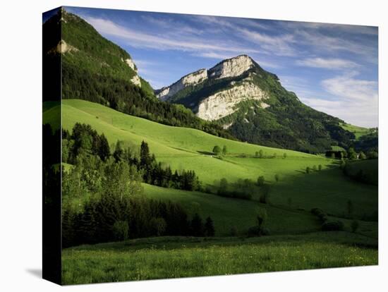 Countryside Near Villard De Lans, Parc Naturel Regional Du Vercors, Drome, Rhone Alpes, France-Michael Busselle-Premier Image Canvas