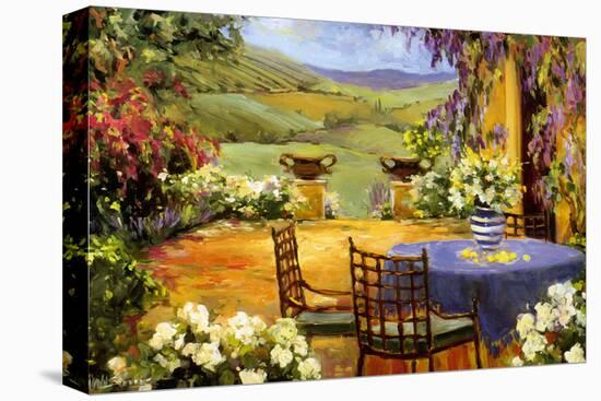 Countryside Terrace-Allayn Stevens-Stretched Canvas