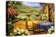 Countryside Terrace-Allayn Stevens-Stretched Canvas