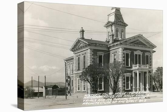 County Courthouse, Tombstone, Arizona-null-Stretched Canvas