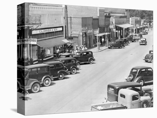 County seat of Hale County, Alabama, c.1936-Walker Evans-Premier Image Canvas