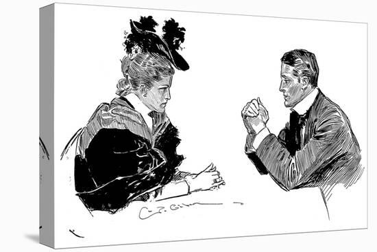 Couple, 1896-Charles Dana Gibson-Premier Image Canvas