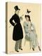 Couple Artistic Dress-Gerda Wegener-Stretched Canvas