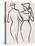 Couple Walking-Henri Gaudier-brzeska-Premier Image Canvas